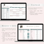 Ultimate Wedding Planner | Budget, Guest List, Seating Plan, Timeline, Vendors, Gifts, Photos, Honeymoon & More