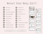 Ultimate Wedding Planner | Budget, Guest List, Seating Plan, Timeline, Vendors, Gifts, Photos, Honeymoon & More